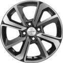 Khomen Wheels KHW1507 (Polo) Gray-FP